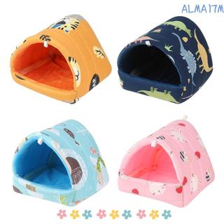 ALMA1 Hamster House Dễ Thương Lồng Mini Thoải Mái Mùa Đông Chuột Lang Tổ