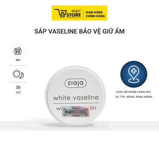COMBO Kem Dưỡng Da Tay & Móng Ô Liu Ziaja 80ml Và Sáp Vaseline Bảo Vệ Giữ Ẩm Ziaja 30ml