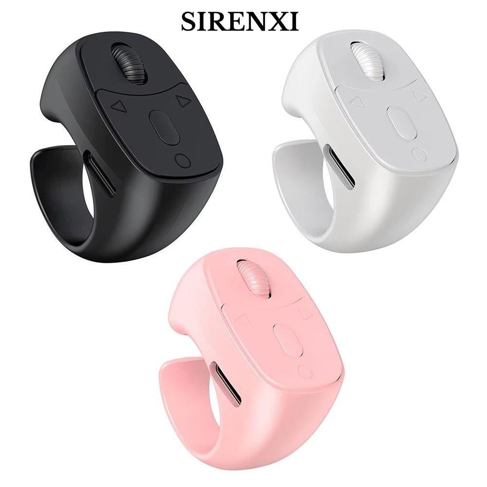 SIRENXI Bluetooth Page Turner, Điều khiển từ xa vòng sạc USB Mini, không dây có bộ điều khiển Selfie con lăn cho Android cho bộ điều khiển Kindle
