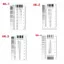 NOTE1 Thước Đo Điểm Quy Tắc Phim, Dụng Cụ Đo Chiều Rộng Nứt Nhựa Đo, Di Động Trong Suốt Độ Chính Xác Cao Điểm Quy Tắc Thẻ Phim Sản Xuất