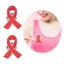 Flgo 5 Chiếc Ung Thư Vú AIDS Nhận Thức Chân Ruy Băng Trâm Pin Bền Corsage Pin