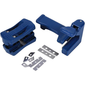 X XCDX Edge Banding Strip Tông đơ + Thiết bị dải đầu pvc đơn giản Dải dải cắt tỉa Đầu tông đơ đôi Bộ máy đóng gói