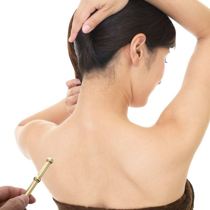 GKY Đồng Nguyên Chất Bấm huyệt Bút Tai Bấm huyệt Massage Sti Cải Thiện Thị Lực Châm Cứu Điểm Massage Bấm huyệt Kinh Tuyến Bút Massage GKY