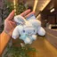 YT4 Sanrio Hello Kitty My Melody Cinnamoroll Thỏ Tuyết Phong Cách Nhật Bản Sang Trọng Túi Búp Bê Trắng Quyến Rũ