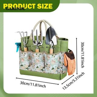 Bộ dụng cụ làm vườn Garende 9 chiếc Bộ dụng cụ làm vườn thiết yếu Quà tặng Thép không gỉ cường độ tốt