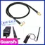 Guansfs SMA Nữ Đến Nam Cáp Nối Dài 50 Cm Đồng Trục Ăng Ten Vô Tuyến Đồng Nguyên Chất Cho GSM DAB & Xe 5R 82 9R Plus Bộ Đàm