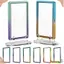 Tấm bảo vệ thẻ phân loại CHEESELY 35PT PSA / CGC, Khung nhôm Bảo vệ thẻ kính hai mặt, Màn hình hiển thị thẻ từ tính trong suốt chống tia cực tím bền độc quyền