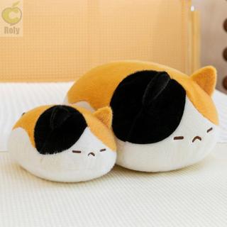 Búp bê đồng hành sang trọng ROLY, Đồ chơi nhồi bông mèo nhồi bông 43cm, Gối động vật nhồi bông siêu mềm Kawaii Quà tặng ngủ