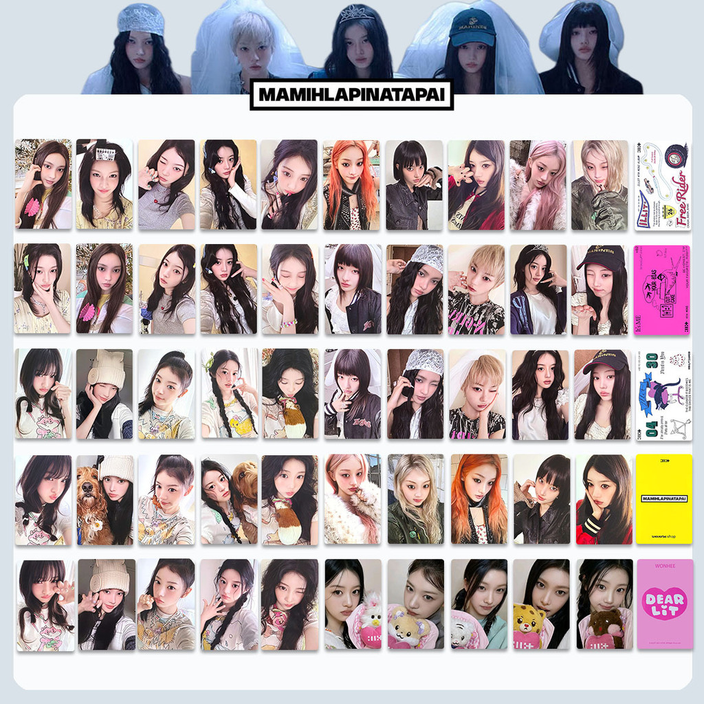 Kpop Thần Tượng ILLIT MAMAHLAPINATAPA Album Thẻ Nhỏ Phiên Bản Đặc