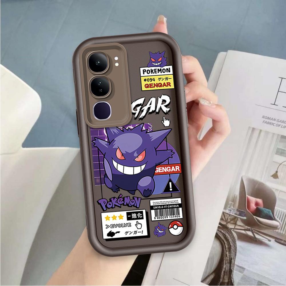 Ốp Lưng Cho VIVO Y19S Pro Y29 4G Hoạt Hình Silicon Mềm Ốp lưng TPU Gengar Mắt Thiên Thần Ốp Lưng Chống Sốc