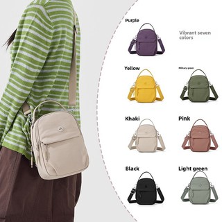Túi đeo vai nữ, túi đeo chéo, phiên bản Hàn Quốc, túi vuông nhỏ đa chức năng, thời trang, nhẹ