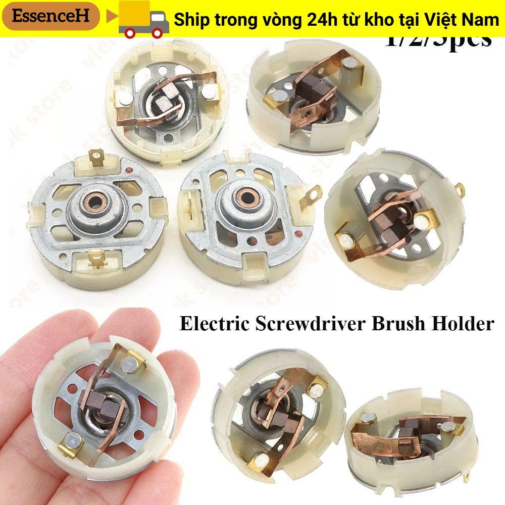 ESSENCEH 1 / 2 / 3 Chiếc Giá Đỡ Bàn Chải Bằng Đồng Bàn Chải RS550 Động Cơ Đồng Bàn Chải Điện Tua Vít Phụ Kiện