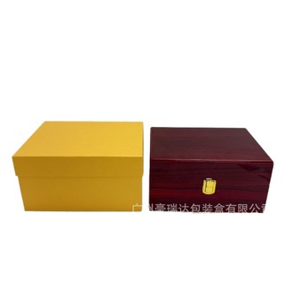 Đồng hồ đeo tay Hộp đóng gói Bề mặt sơn Đồng hồ gỗ nguyên khối Hộp trưng bày Hộp trang sức Hộp đồng hồ Sense Sơn vuông Hộp đồng hồ DMZL
