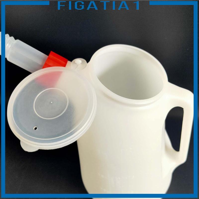 Bình đo dầu có vòi nhựa linh hoạt đổ cho nhà để xe ô tô 1.2L