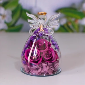 Quà tặng bó hoa hồng vĩnh cửu dành cho nữ Không cần tưới nước, không cần tưới nước cho mẹ
