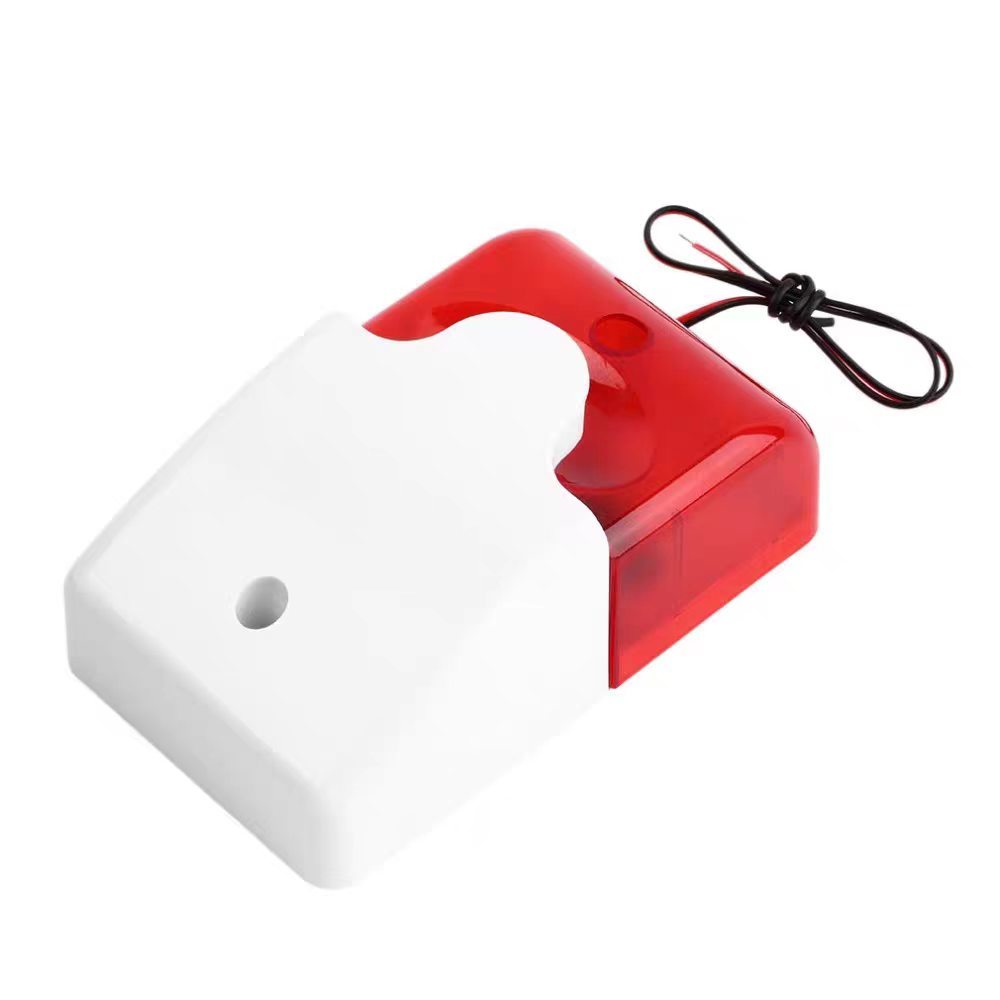 【COD】Còi báo động đèn chớp 12V, nguồn điện 12V DC, âm thanh vang xa, lắp đặt dễ dàng cho hệ thống chống trộm