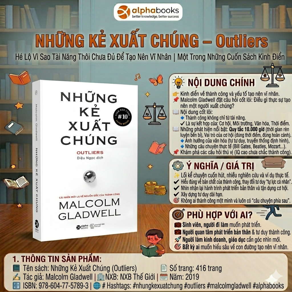 Sách - Những kẻ xuất chúng (Tái bản mới nhất) - Alpha Books