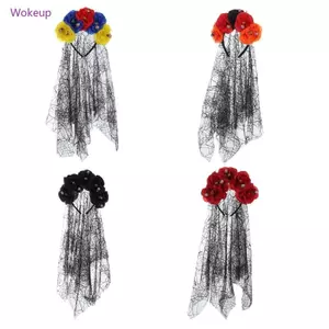 Băng Đô Đầu Lâu Phong Cách Gothic cho Halloween - Ngày của Chết