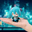 Hatsune Miku Q Phiên Bản FuFu Cười Biểu Hiện Ngồi Mini Hình Khung Xe Trang Trí Anime Sưu Tập Hình Đồ Chơi Dành Cho Người Hâm Mộ