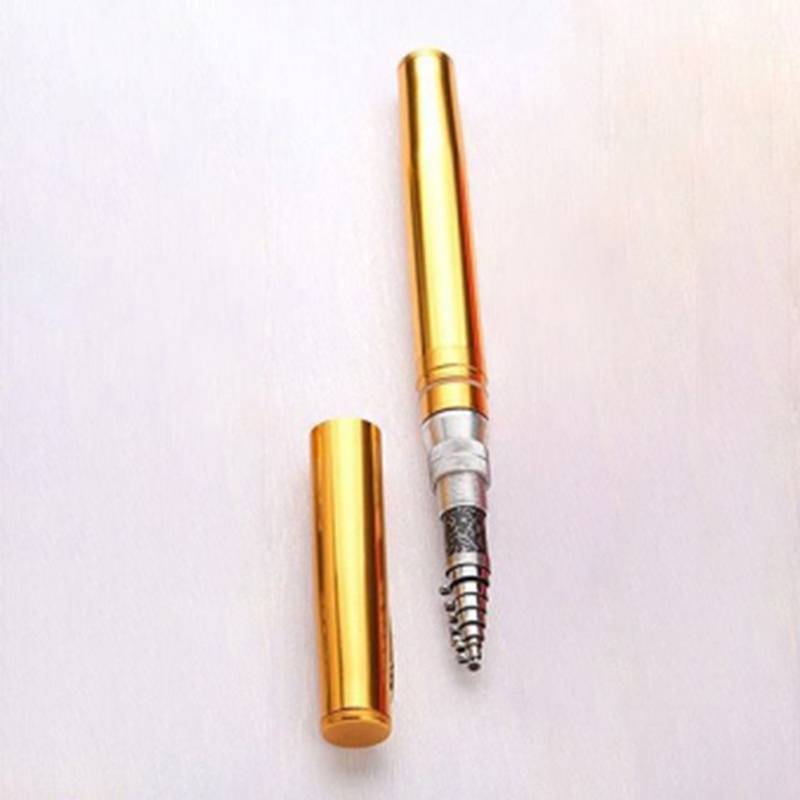 TMOY Cần câu cá mini di động với kính thiên văn gấp gọn, phù hợp cho người yêu thích câu cá ven biển