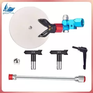 Bộ công cụ hướng dẫn phun không khí với 311 315 đầu và cực mở rộng không khí 10in, Công cụ phụ kiện hướng dẫn phun cho Airless