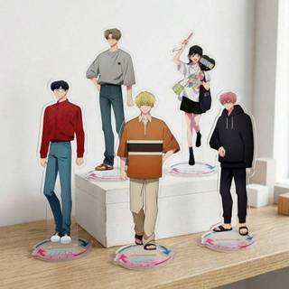 Anime 15cm Tamon's B-Side Acrylic Standee F/ACE Tamon Fukuhara Transparent Desk Decor Bag Charm Collectible Gift for