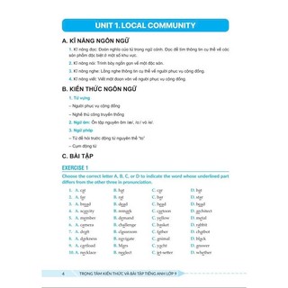 Sách - Trọng Tâm Kiến Thức Và Bài Tập Tiếng Anh 9 - Global succes - ndbooks
