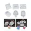 Cốc Silicon Hình Mặt DIY - Khóa Nhựa và Epoxy Cho Vòng Cổ