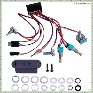 Dòng EQ-B15T + Phụ Kiện Đàn Guitar Điện Hoạt Động Dây Pickup Dây Điện Khuếch Đại