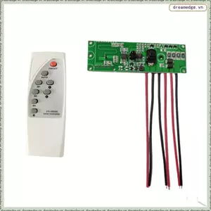 Bảng đèn điều khiển tự động có điều khiển từ xa Bảng điều khiển LED năng lượng mặt trời Cảm ứng cơ thể con người Mạch đèn năng lượng mặt trời