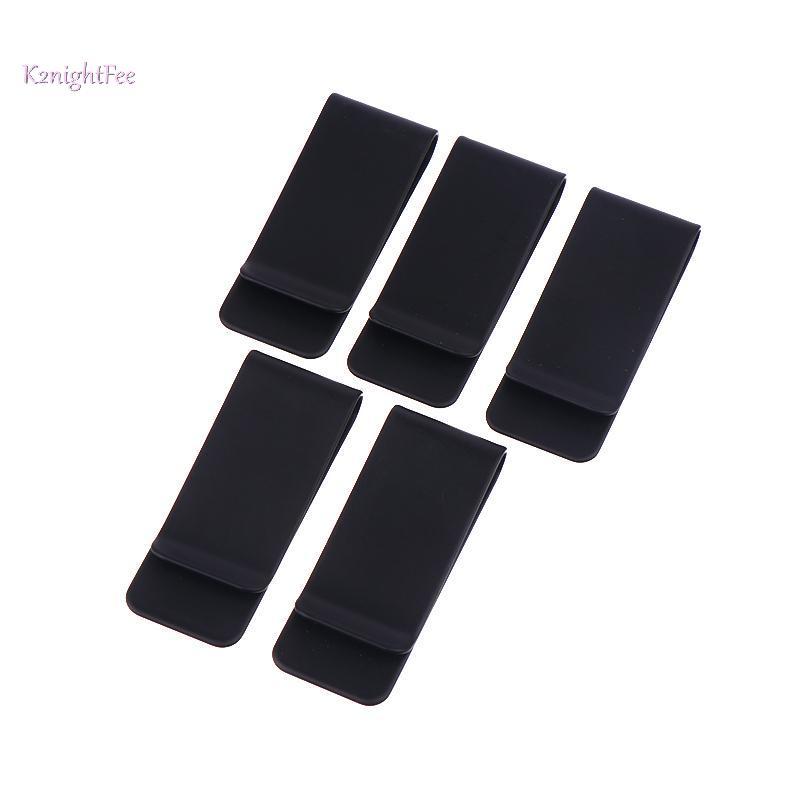 K2nightFee 5 Cái Đơn Giản Mỏng Kim Loại Kẹp Tiền Di Động Đa Năng Kinh Doanh Kẹp Thẻ Nam Ví Đựng Thẻ Kinh Doanh Ví Kẹp Tiền VN