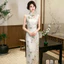 Đầm sườn xám phong cách Trung Hoa tinh tế, phù hợp cho các dịp retro và thời trang hiện đại