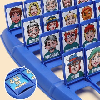 Guess Who Board Game Family Kids Party Trò chơi thẻ Trivia Chiến lược vui nhộn Bộ đồ chơi trong nhà