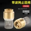 Có Van Đáy Lưới 4 Điểm 6 Điểm Van Đồng Chống Chảy Ngược Lọc Thẳng Lõi Đồng Van Kiểm Tra Dọc SKL5