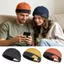 CATMALLER88 Mũ Docker không vành, Mũ Cotton Hip Hop Beanie Street, Denim giặt thời trang có thể điều chỉnh màu trơn Mũ vòm cổ điển dành cho nam nữ