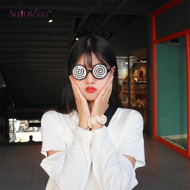 Kính Mắt Mờ Cosplay Họa Tiết Anime Vertigo Ngộ Nghĩnh, Đạo Cụ Phù Hợp Cho Tiệc Sinh Nhật