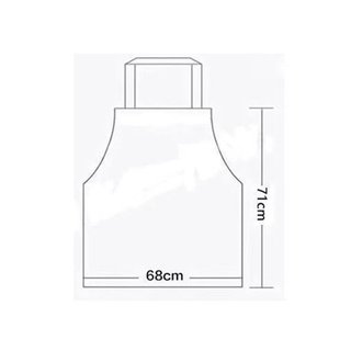 Tạp dề chống thấm nước Tạp dề nhà bếp PVC Có thể điều chỉnh Nấu nướng BBQ Nhà hàng Sử dụng tại nhà Unisex