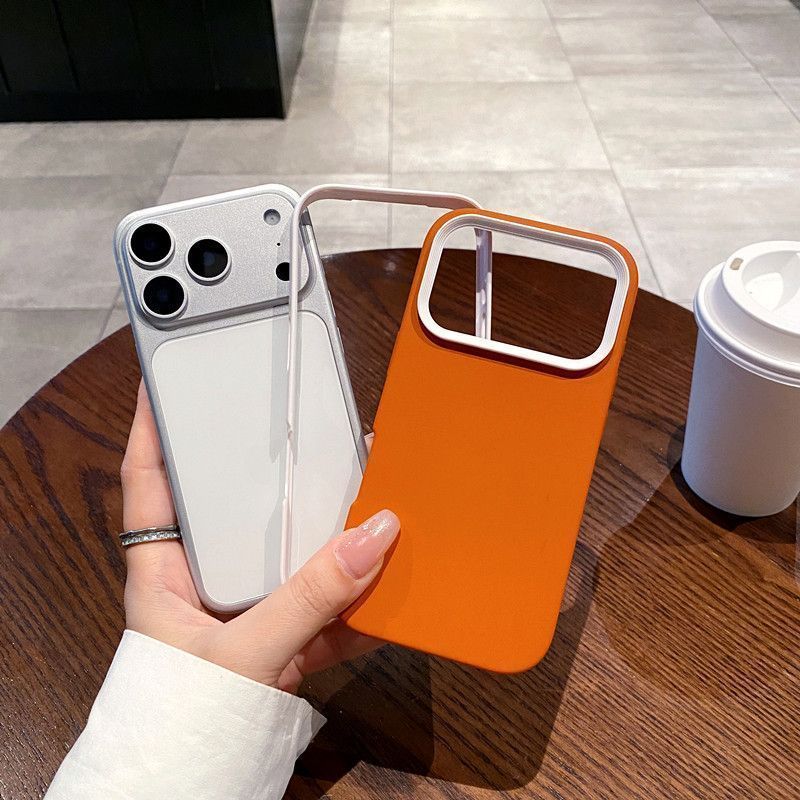 Skin Feel Frosted Ba Trong Một Thích Hợp Cho Apple 17promax Ốp Điện Thoại iPhone16p Bao Gồm Tất Cả 15 Chống Sốc 14 / 13