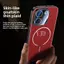 Ốp Lưng Cho Vivo V70 Elite Da Sang Trọng Nhẹ Và Mỏng PC Backboard Từ Tính Thu Hút Chống Rơi Vỏ Điện Thoại
