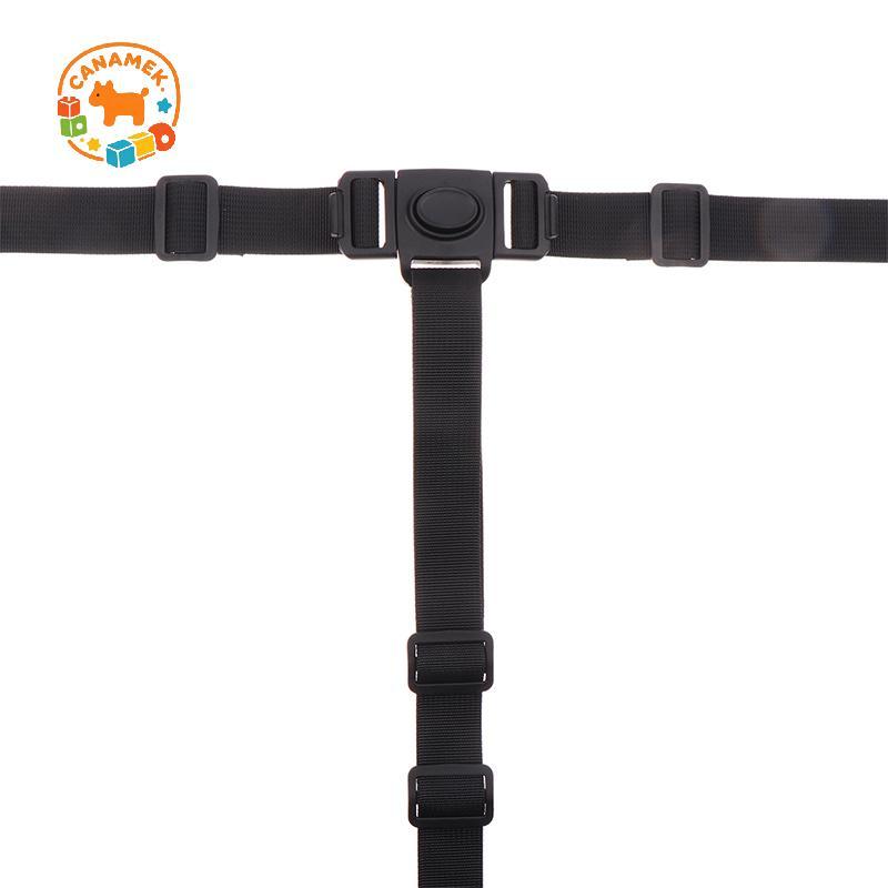 CANAMEK Ghế ăn cho bé an toàn 3 điểm, dây đai cố định xe đẩy CSF
