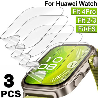 3 Hydrogel Mềm Phim Cho Huawei Watch Fit 5 4 3 Pro Đồng Hồ Thông Minh Bảo Vệ Màn Hình Cho Huawei Watch Fit 4Pro 5Pro 3 4 5 Full Cover HD Phim Mềm Trong Suốt