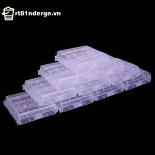 Ge 10x Hộp Đựng Nhựa Hộp Bảo Quản Cho Pin AA AAA Có Thể Sạc Lại n