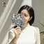 1 Gương Vuông Mini Cầm Tay Để Bàn Mỹ Phẩm Gương Trang Điểm Du Lịch Kim Loại Di Động Gương Làm Đẹp Mới