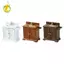 Nhà Búp Bê Tủ Phòng Tắm Bồn Rửa Đồ Nội Thất Thu Nhỏ Mô Hình Giả Vờ Chơi Đồ Chơi Chất Liệu Gỗ Mô Phỏng Trang Trí Thích Hợp Cho Quà Tặng Gia Đình