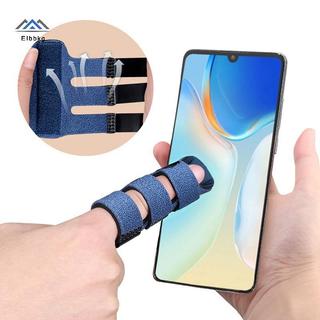 ELBBKG Giảm Đau Kích Hoạt Cố Định Ngón Tay Nẹp Làm Thẳng Nẹp Có Thể Điều Chỉnh Sọc Rối Loạn Gãy Nẹp Ngón Tay Corrector Hỗ Trợ Mới