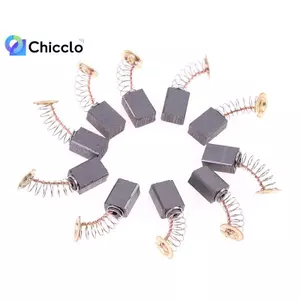 10 Chiếc Máy Xay Góc Bàn Chải Carbon 6 * 9 * 14mm Dụng Cụ Điện Động Cơ Dự Phòng Đẹp