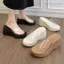 Dép đi biển mùa hè WANYEDI, Dép trong suốt chống trượt, Đế mềm thời trang Dép nữ nhẹ đa năng Trang phục hàng ngày