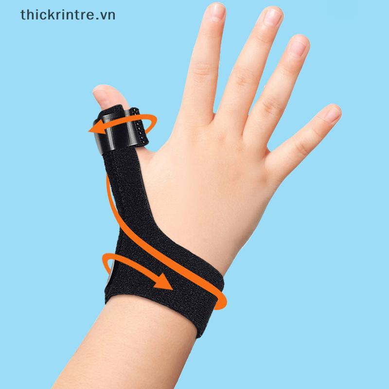THI Ngón Tay Cái Nẹp Hỗ Trợ Nẹp Cho Viêm Tenosynovitis Viêm Khớp Kích Hoạt Ngón Tay Cái Cố Định Phù Hợp Với Trẻ Em VN