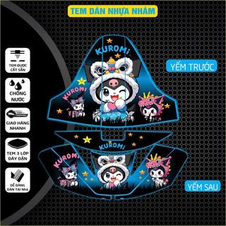 COMBO 2021-2026 TEM NHỰA NHÁM   (XE CÓ NẮP CỐP TRƯỚC)hottt 2025 chất liệu decal 3 lơp cao cấp ,chống phai màu