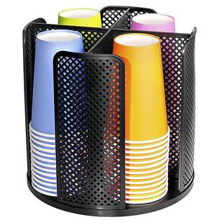HUXUAN 360° Xoay Dùng Một Lần Nắp Cốc Đựng Cà Phê Hộp Đựng Giá Bếp RFT